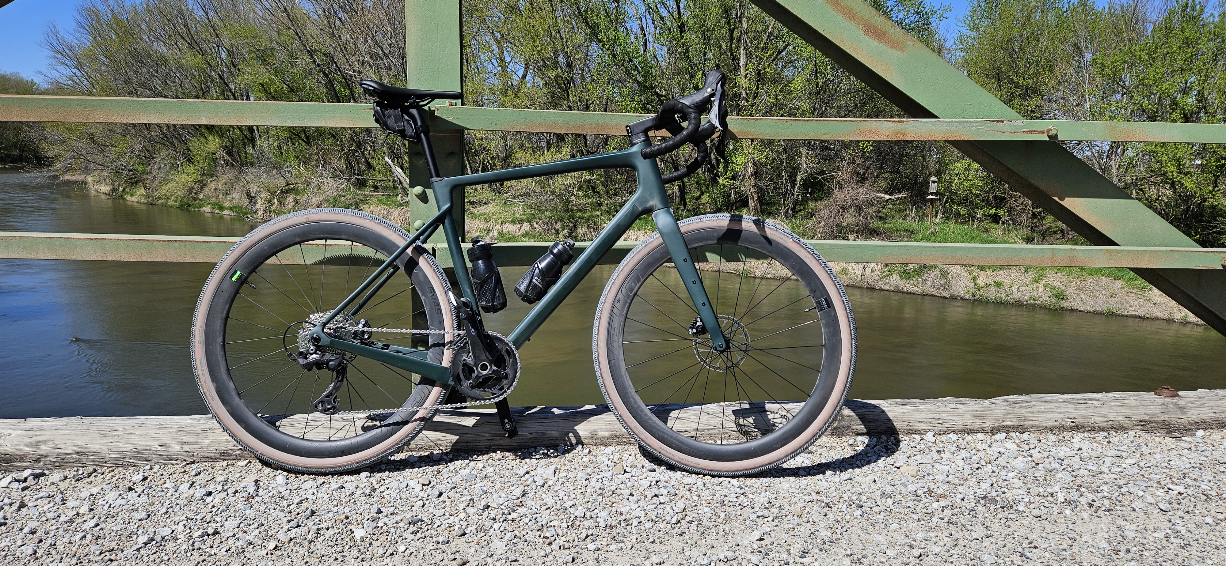 Gravel Bike on Bridge